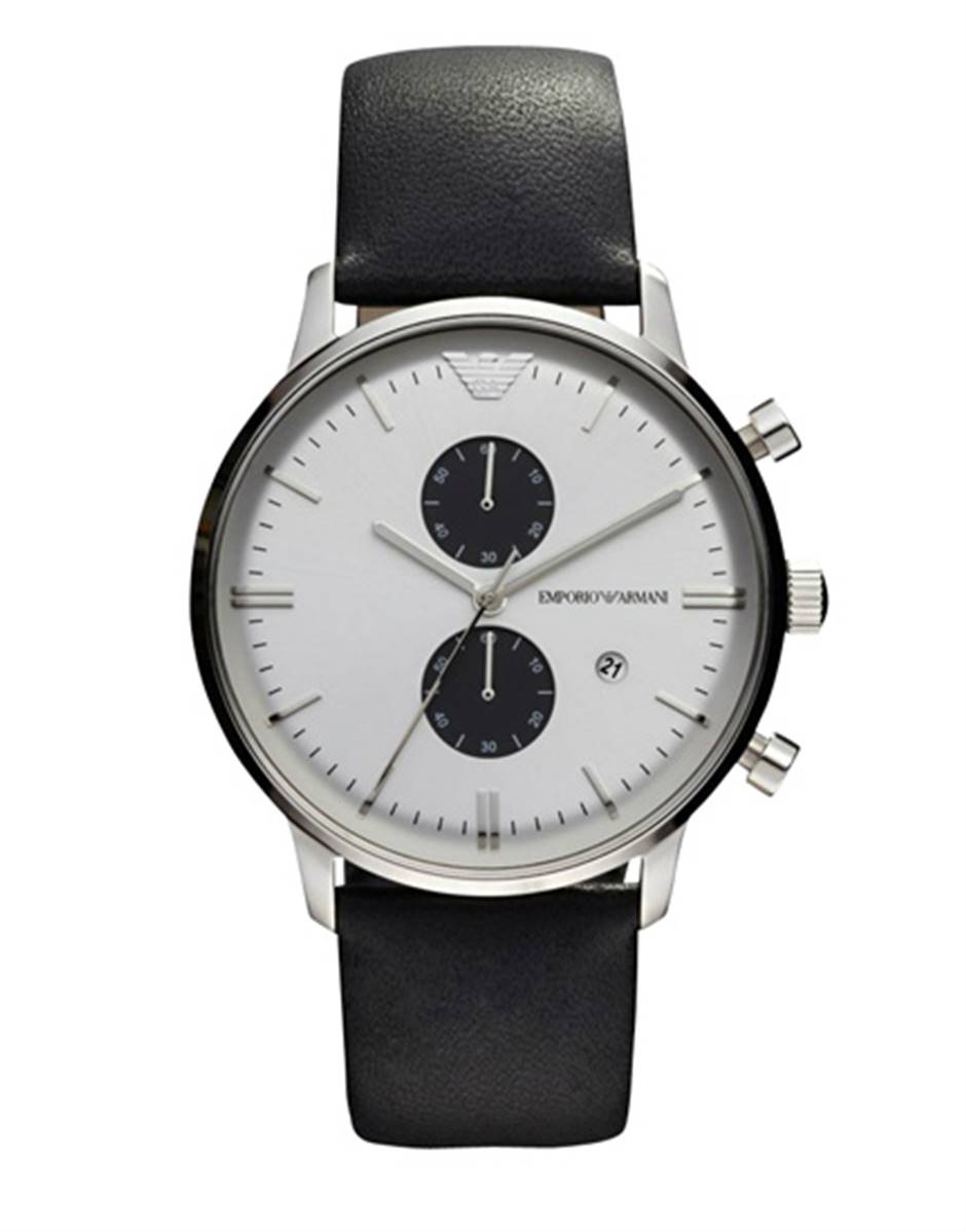 emporio armani chronograph watch